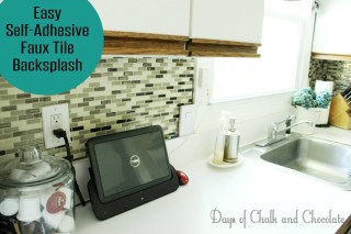 Kitchen counter microwave sink blue - eve disher free wallpaper