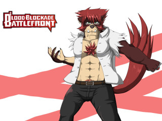 Red haired muscular wolf tail - a red tail free wallpaper