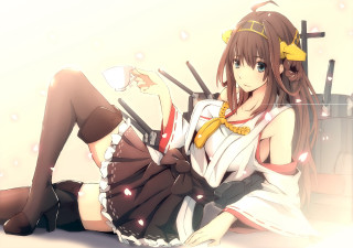 Woman short skirt bow tie - fine free wallpaper