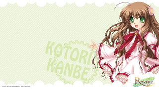 Anime girl green eyes pink - a red ribbon free wallpaper