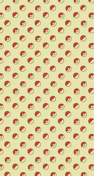 Yellow background red circles red - chris labrooy free wallpaper