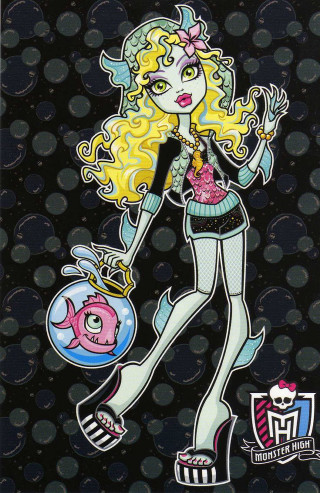 Pink hair cartoon black polka - craola free wallpaper