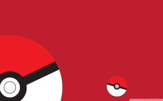 Red white wall poke pattern - pokemon free wallpaper