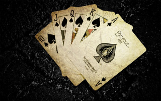 Four kind playing card black - david begbie free wallpaper