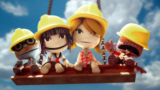 Cartoon characters hanging chain cloudy - a cloudy day free wallpaper