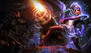 Woman dress man suit demon - a video game scene free wallpaper