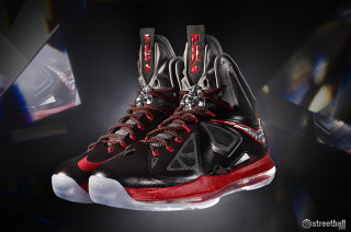 Sneakers red black accents black - a pair of sneakers free wallpaper