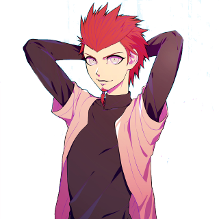 Man red hair black shirt 3 - the snow free wallpaper