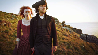 Man woman period clothing hill - rocky free wallpaper