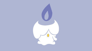 Candle blue flame yellow dot - a blue flame free wallpaper