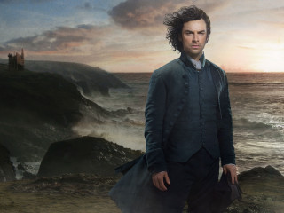 Man suit rocky beach ocean - david dougal williams free wallpaper