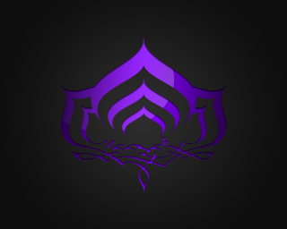 Purple logo black background bottom - a silk screen free wallpaper