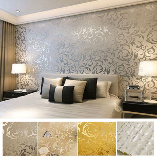 Bedroom bed wallpaper lamp modern - a lamp free wallpaper