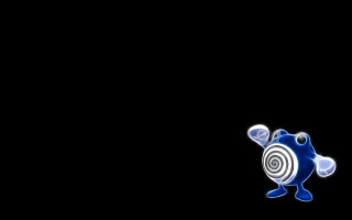 Blue white cartoon character target - a white outline free wallpaper