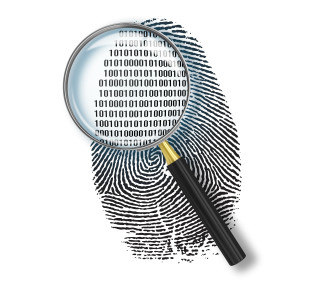 Magnifying glass fingerprint gold tip - magnifying free wallpaper