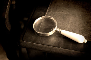 Magnifying glass wooden table chair - a wooden chair free wallpaper