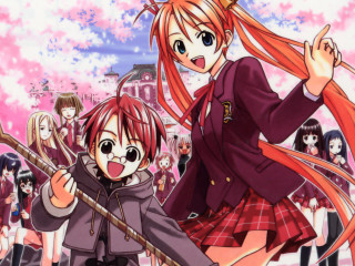 Anime girls long red hair - long red hair free wallpaper