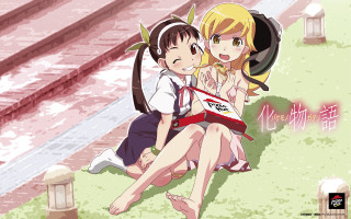Anime couple bench reading book - a book in free wallpaper
