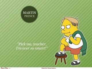 Cartoon character stool quote Simpsons - a stool free wallpaper