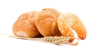 Bread wheat spoon white table - a white table next free wallpaper
