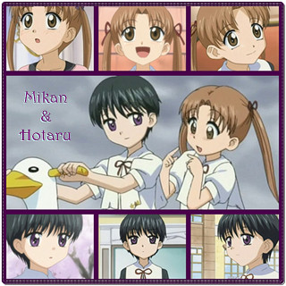 Anime girl boy bird foreground - official free wallpaper