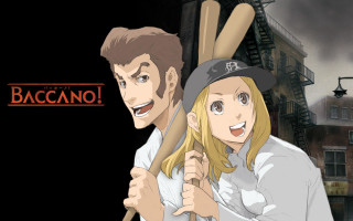 Man woman baseball bats building - a sign free wallpaper