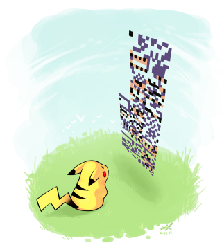 Yellow bird glitch pixel art - chippy free wallpaper