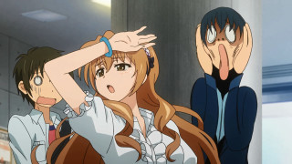 Anime couple characters room wall - kyoto animation free wallpaper