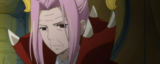 Pink hair man red cape - his hip free wallpaper