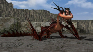 Dragon woman riding game thrones - unreal engine free wallpaper