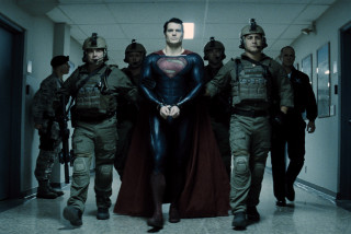 Military men superman hallway group - everett warner free wallpaper