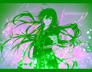 Woman long hair cell phone 3 - long hair holding free wallpaper
