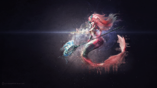 Woman sword fish air light - amano free wallpaper for desktop