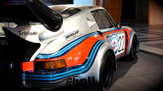 White orange race car parked - race car free wallpaper