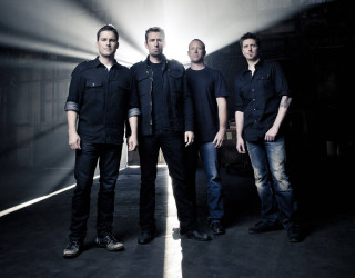 Group men room light wall - a wall behind them free wallpaper