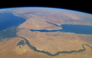 Earth view river water space - a view of the earth free wallpaper