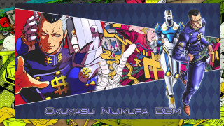 Anime collage blue background purple - a collage of anime characters free wallpaper