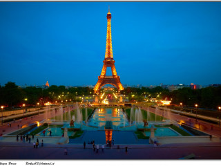 Tall tower pretty fountain nighttime - tall tower free wallpaper