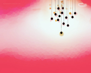Pink background balls strings white - ball free wallpaper
