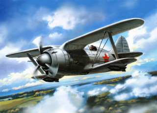 Plane flying sky clouds man - cliff childs free wallpaper