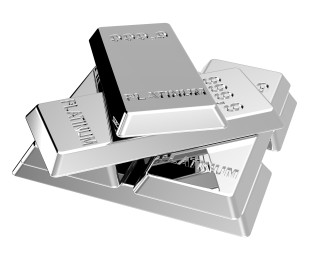 Silver bars stack white surface - a white surface free wallpaper