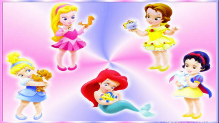 Princess costumes little girls pink - pop surrealism free wallpaper