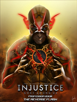 Man costume lightnings chest hands - justice free wallpaper