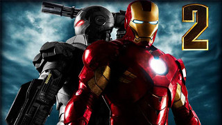 Ironman robot guns cloudy sky - a cloudy sky free wallpaper