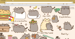 Cats cake computer screen side - catrin g grosse free wallpaper