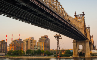 Bridge river city sunset dawn 7 - christo free wallpaper