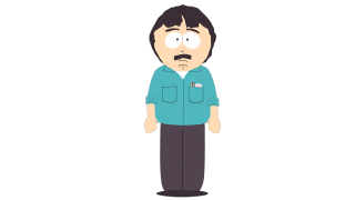 Cartoon character mustache blue shirt - a mustache free wallpaper