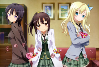 Anime girls piano room background - aimitsu free wallpaper for desktop