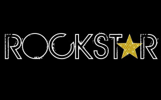 Black yellow star rockstard gold - a gold star free wallpaper
