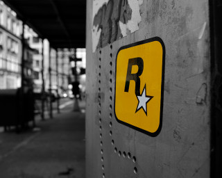 Yellow sign building r star - carlos trillo name free wallpaper
